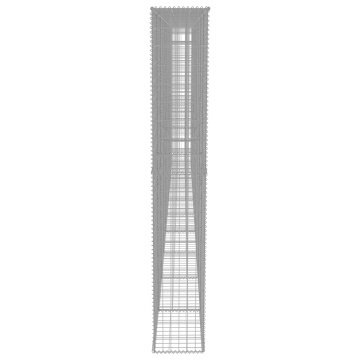 Perete gabion cu capace, 600 x 30 x 200 cm, oțel galvanizat - Img 4