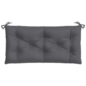 Pernă bancă de grădină, antracit, 110x50x7 cm, textil oxford - Img 4