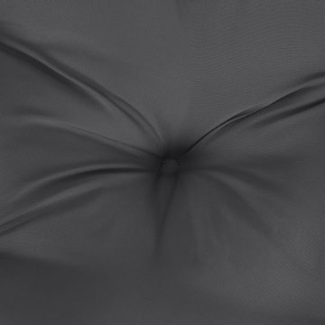 Pernă bancă de grădină, melanj antracit 100x50x7 cm textil - Img 5