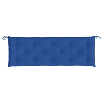 Pernă de bancă de grădină, albastru, 150x50x7 cm, textil oxford - Img 4