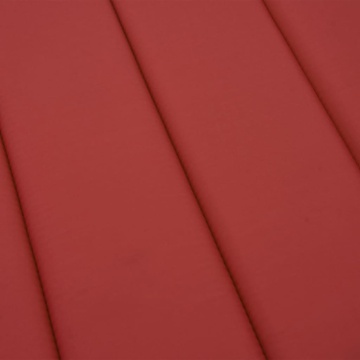 Pernă de șezlong, roșu, 200x60x3 cm, textil oxford - Img 6