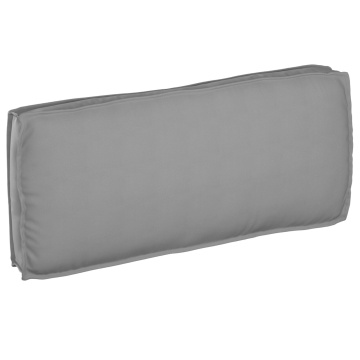 Perna Exterioară Gri Poliester 120 x 12 x 50 cm Pernă de Exterior - Img 2