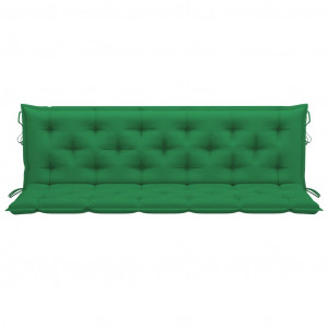 Pernă pentru balansoar, verde, 180 cm, material textil - Img 2