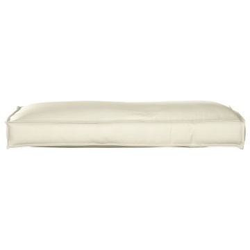 Pernă pentru exterior Crem Poliester 40 x 40 x 12 cm - Img 1
