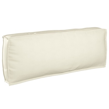 Pernă pentru exterior Crem Poliester 40 x 40 x 12 cm - Img 2