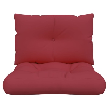 Perne de paleți, 2 buc., roșu vin, material textil - Img 8