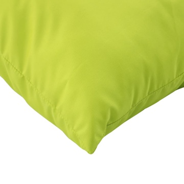 Perne de paleți, 2 buc, verde aprins, material textil - Img 7
