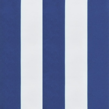 Perne de scaun, 6 buc., albastru&alb, 50x50x7 cm, textil oxford - Img 6