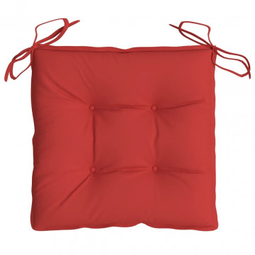 Perne de scaun, 6 buc., roșu, 50x50x7 cm, textil oxford - Img 8