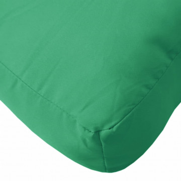 Perne pentru canapea din paleți, 2 buc., verde, textil - Img 8