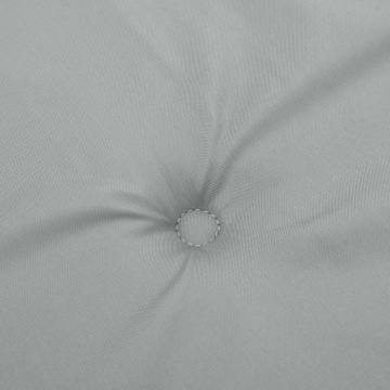 Perne scaun cu spătar înalt 6 buc. melanj gri 120x50x4cm textil - Img 6