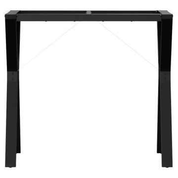 Picioare masă de sufragerie Y-Frame 80x40x73 cm Fontă - Img 4