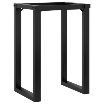 Picioare Măsuță de cafea O-Frame 50x40x73 cm Fontă - Img 2