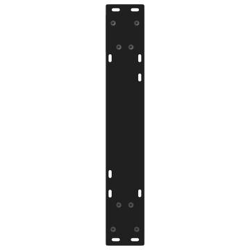 Picioare pentru masă 2 buc Negru 60x(72-73,3) cm Oțel - Img 6