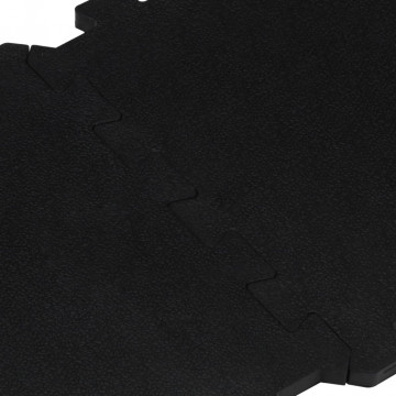 Plăci de podea din cauciuc, 16 buc., negru, 16 mm, 30x30 cm - Img 6