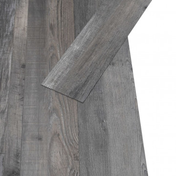 Plăci pardoseală autoadezive, lemn industrial 5,21 m², 2 mm PVC - Img 3