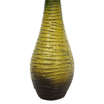 Plantă artificială de palmier 9 frunze 65 cm verde - Img 3
