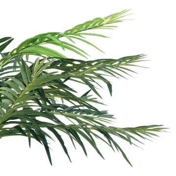 Plantă artificială palmier phoenix cu ghiveci, verde, 215 cm - Img 4