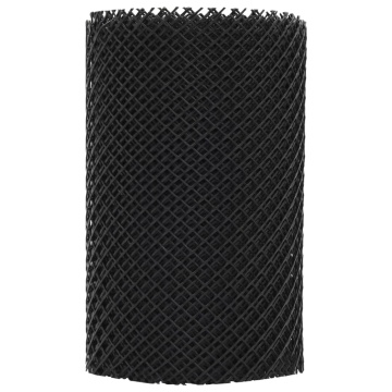 Plasă de jgheab cu cleme, 4 buc., 1,08 ㎡, HDPE - Img 5