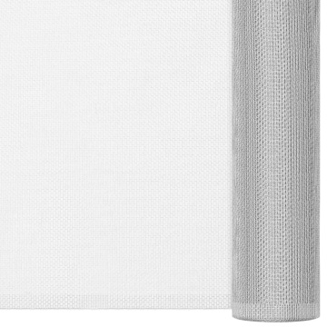 Plasă de sârmă, argintiu, 112x2000 cm, aluminiu - Img 2