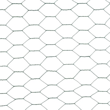 Plasă de sârmă găini, verde, 25 x 1,2 m, oțel cu înveliș PVC - Img 4