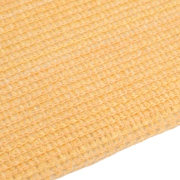 Plasă protecție intimitate, nisipiu, 1,5x25 m, HDPE, 150 g/m² - Img 3