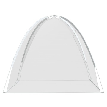 Plasa țânțari Mongolia cu uși, 220 ochiuri alb 200x120x130 cm - Img 7