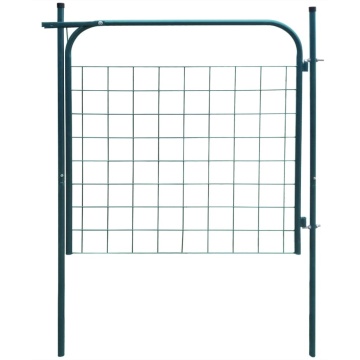 Poartă pentru gard de gradină 100 x 100 cm verde - Img 1