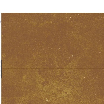 Poartă pentru grădină, 105x155 cm, oțel corten - Img 7