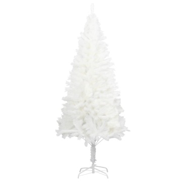 Pom de Crăciun artificial, ace cu aspect natural, alb, 120 cm - Img 2