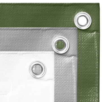 Prelată 260 g/m², gri, 2x3 m, HDPE - Img 5