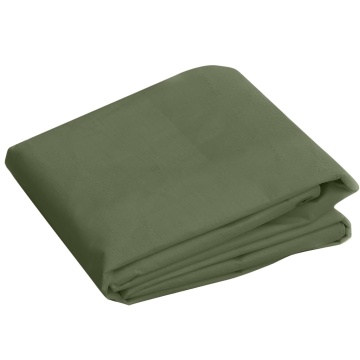 Prelată 260 g/m², verde, 3x4 m, HDPE - Img 3