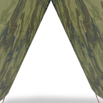 Prelată de camping, camuflaj, 451x420 cm, impermeabilă - Img 5