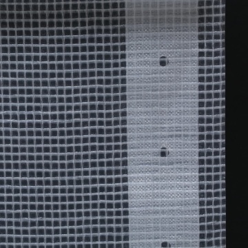 Prelată Leno 260 g/m², alb, 4 x 3 m - Img 5