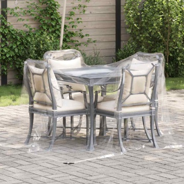 Prelata transparenta cu ochiuri 2x3 m PVC - Img 1