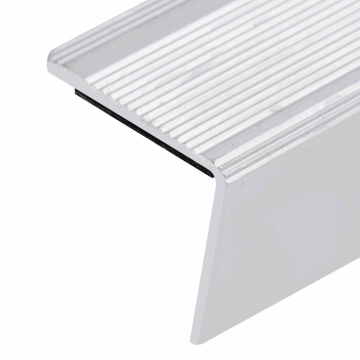 Profile trepte formă L, 15 buc, argintiu, 100 cm, aluminiu - Img 6