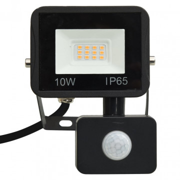 Proiector LED cu senzor, 10 W, alb cald - Img 8
