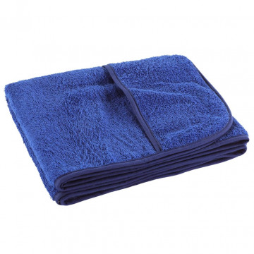 Prosoape de plajă, 2 buc., albastru, 60x135 cm, textil 400 GSM - Img 8