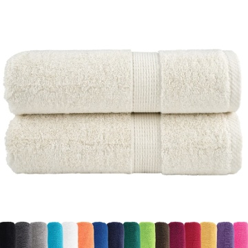Prosoape oaspeți premium SOLUND 2 buc. crem 30x50 cm 600 gsm - Img 2