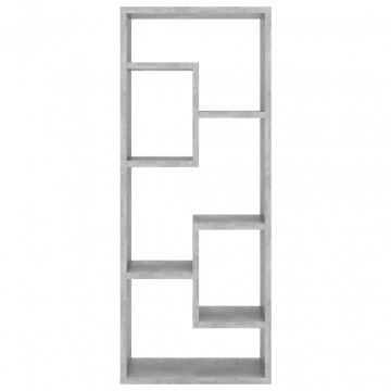 Raft de perete, gri beton, 36x16x90 cm, PAL - Img 4