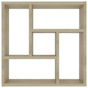 Raft de perete, stejar Sonoma, 45,1x16x45,1 cm, PAL - Img 4