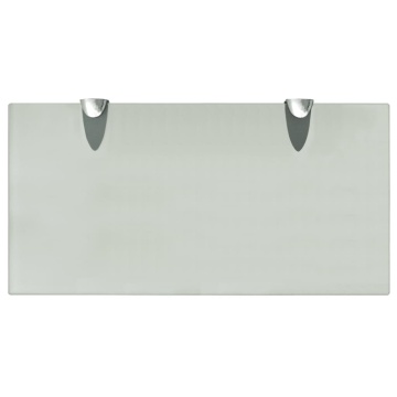 Raft suspendat din sticlă, 40 x 20 cm, 8 mm - Img 3