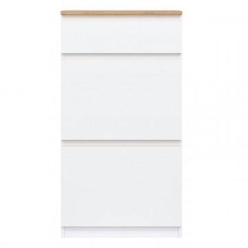 REMI Dulap pantofi 1S2P WHITE/OAK EVOKE - Img 6