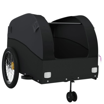 Remorcă pentru biciclete, negru, 45 kg, fier - Img 8