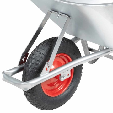 Roabă 90 L 150 kg Oțel galvanizat și plastic - Img 8