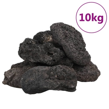 Roci vulcanice, 10 kg, negru, 10-30 cm - Img 2