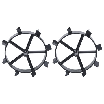 Roți metalice pentru motocultor pe benzină de 6,5 CP, 2 buc. - Img 3
