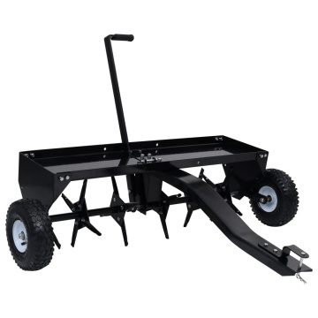 Scarificator de gazon pentru mașina de tuns iarbă ride-on 102cm - Img 2