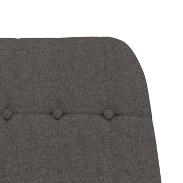 Scaun balansoar, gri închis, material textil - Img 5
