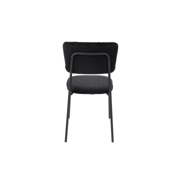 Scaun bucatarie, tapitat cu stofa, s-211, Negru - Img 5